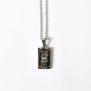 Collar Puchero plateado