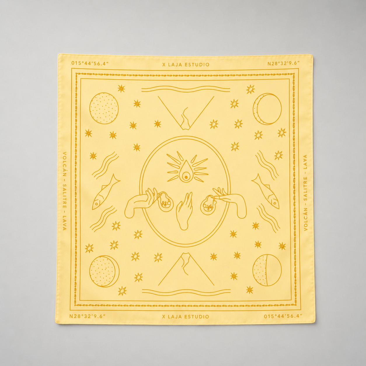 PaƱuelo Quica Amarillo