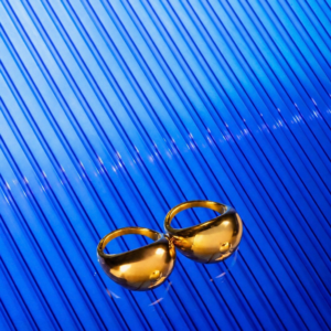Anillo Teta dorado