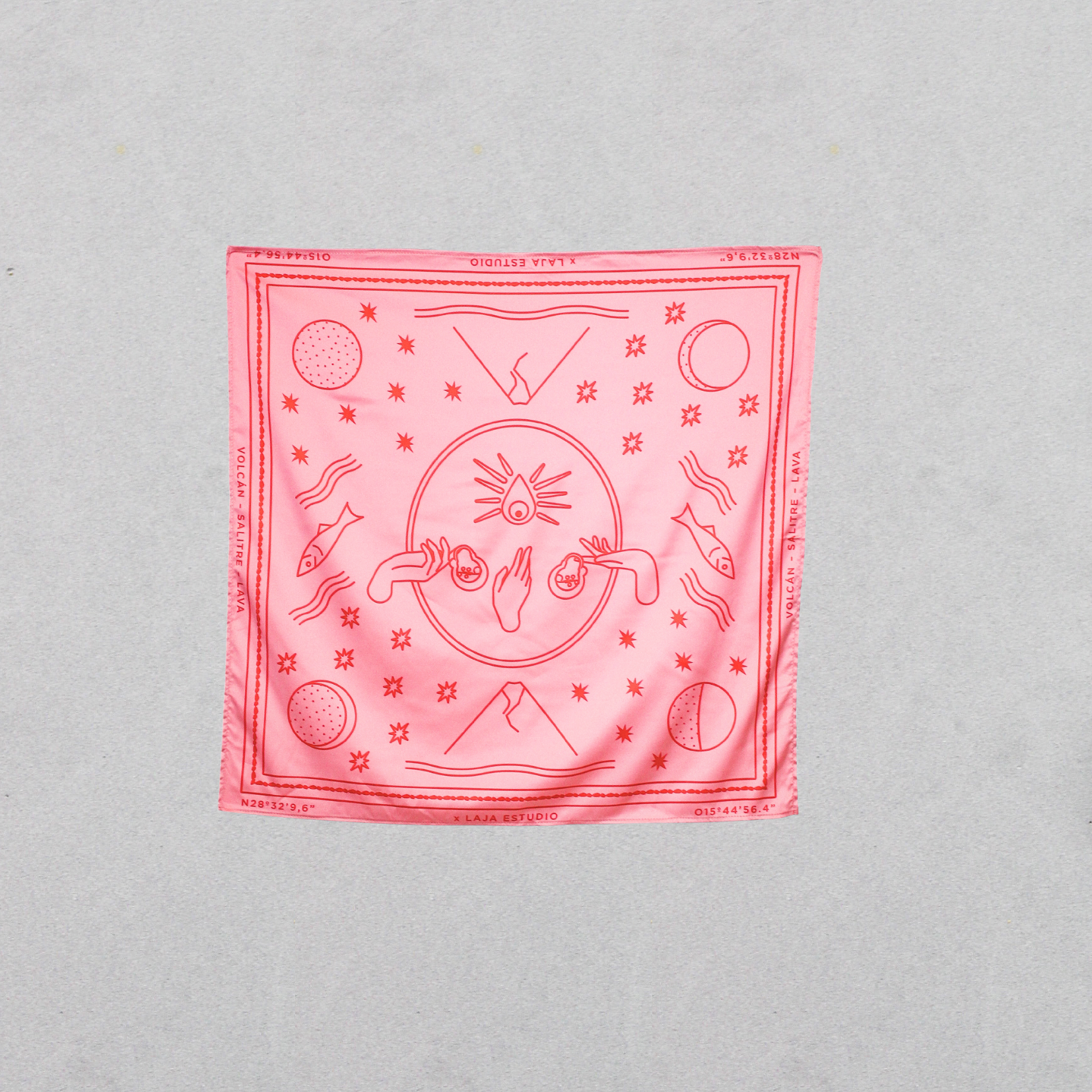 Pañuelo Quica Rosado