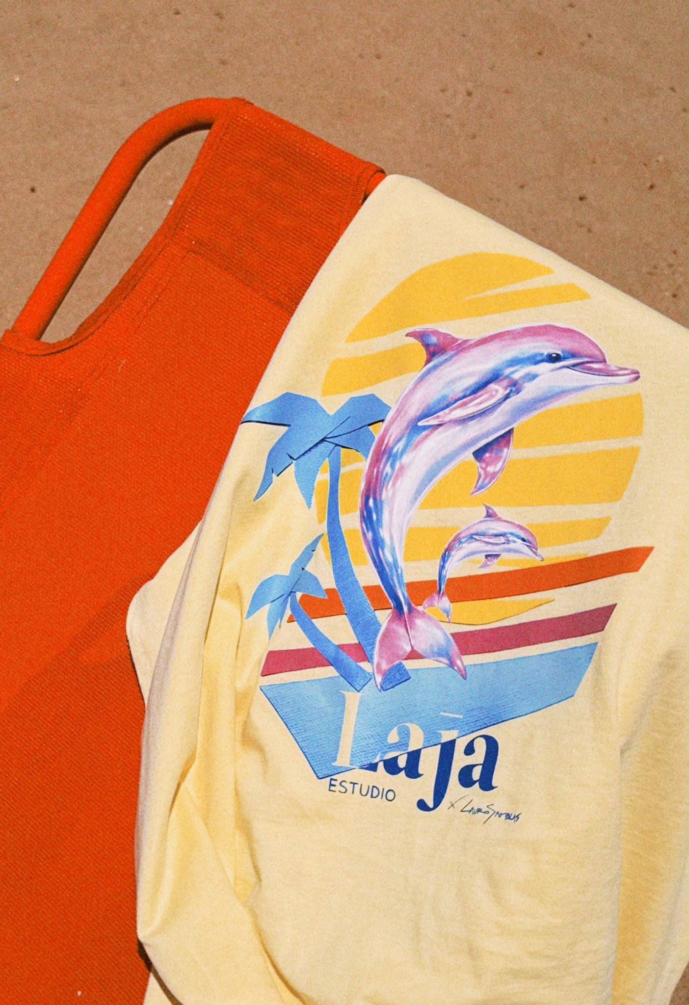 Camiseta Delfin amarilla