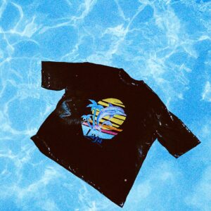 Camiseta Delfin negra