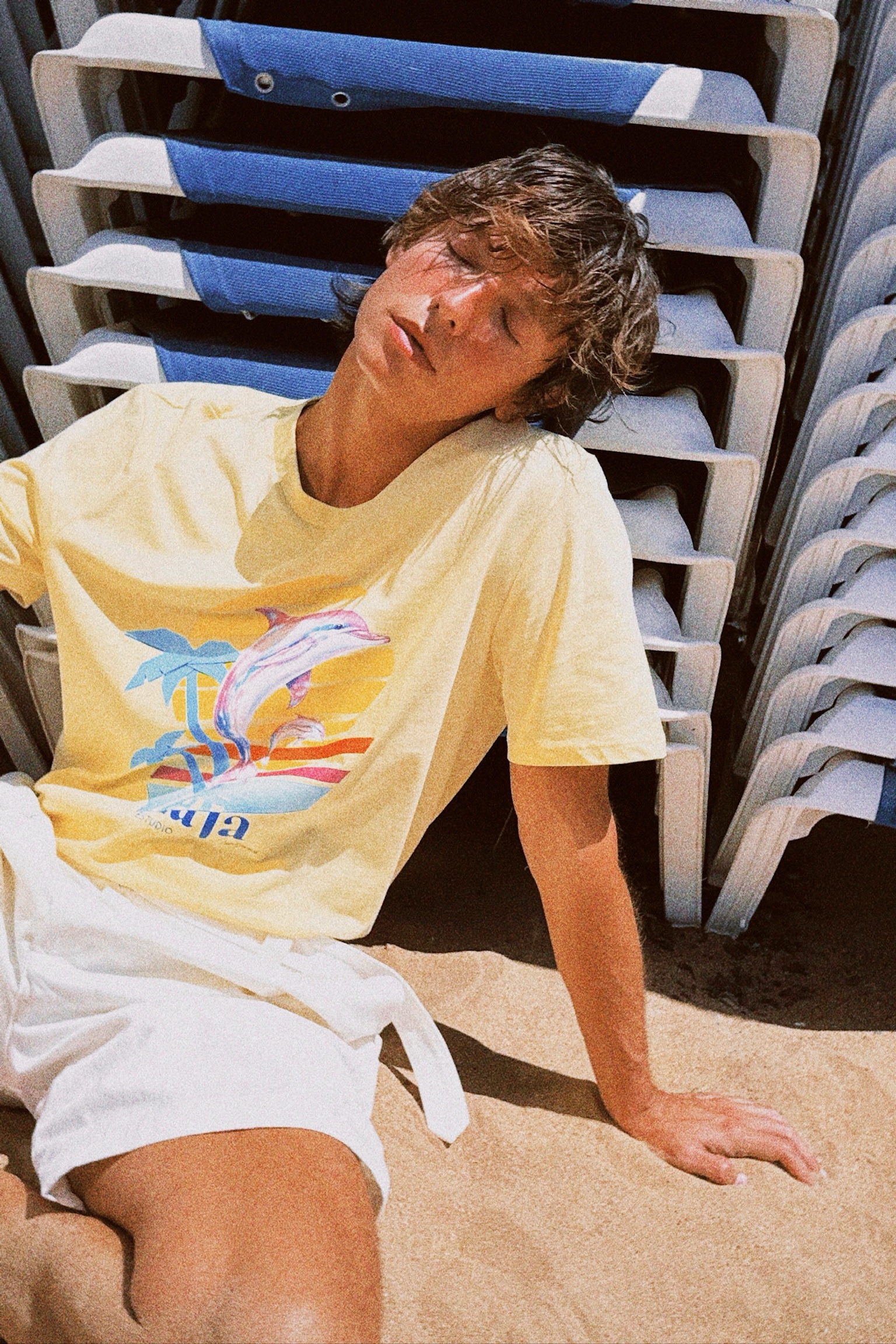 Camiseta Delfin amarilla - Imagen 2